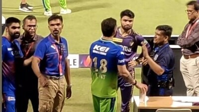 Virat Kohli seemingly discusses his KKR dismissal (X) Virat Kohli seemingly discusses his KKR dismissal (X)