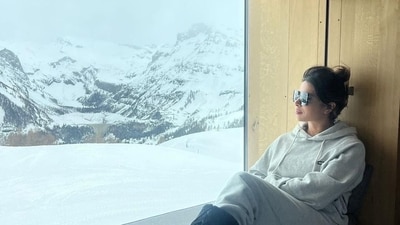 Not only did Priyanka Chopra enjoy the local dishes, but she also made sure to share sneak peeks on her dreamy views during her stay in Crans Montana. Not only did Priyanka Chopra enjoy the local dishes, but she also made sure to share sneak peeks on her dreamy views during her stay in Crans Montana.