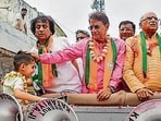 BJP candidate Arun Govil campaigns in Meerut. (FILE PHOTO)