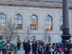 At least 47 protesters were arrested and taken by police, a Yale university spokesperson told The Post. At least 47 protesters were arrested and taken by police, a Yale university spokesperson told The Post.