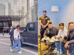 Dolly Chaiwala at Burj Khalifa, enjoying a cup of coffee. Dolly Chaiwala at Burj Khalifa, enjoying a cup of coffee.
