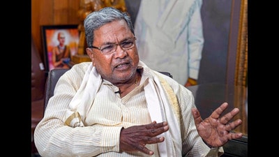 **EDS: TO GO WITH STORY MDS 13** Bengaluru: Senior Congress leader Siddaramaiah during an interview with PTI ahead of the upcoming Karnataka Assembly polls, in Bengaluru, Friday, April 21, 2023. (PTI Photo/Shailendra Bhojak) (PTI04_21_2023_000369A) (PTI) **EDS: TO GO WITH STORY MDS 13** Bengaluru: Senior Congress leader Siddaramaiah during an interview with PTI ahead of the upcoming Karnataka Assembly polls, in Bengaluru, Friday, April 21, 2023. (PTI Photo/Shailendra Bhojak) (PTI04_21_2023_000369A) (PTI)