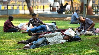 Odisha continued to reel under intense heat wave conditions with the maximum temperature of 44.6 degrees Celsius recorded at Baripada town in Mayurbhanj on Sunday. (HT Photo/Raju Shinde) Odisha continued to reel under intense heat wave conditions with the maximum temperature of 44.6 degrees Celsius recorded at Baripada town in Mayurbhanj on Sunday. (HT Photo/Raju Shinde)