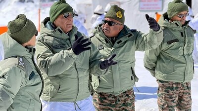 Defence Minister Rajnath Singh described Siachen as a symbol of India's sovereignty and determination. (X/@rajnathsingh) Defence Minister Rajnath Singh described Siachen as a symbol of India's sovereignty and determination. (X/@rajnathsingh)