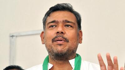 Addressing a press conference on Monday, Patil announced that he has received ‘Envelope’ as a symbol on which he will fight Lok Sabha polls. (HT FILE)