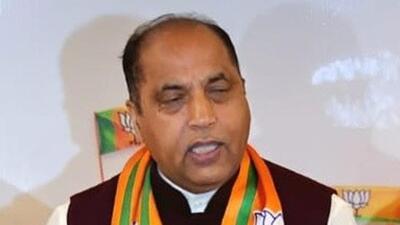 Former Himachal CM Jai Ram Thakur (HT File) Former Himachal CM Jai Ram Thakur (HT File)