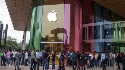 Apple had set up two stores in India - one in Mumbai (seen above) and one in New Delhi. Report now says, Apple may be planning more such stores in India. (Bloomberg) Apple had set up two stores in India - one in Mumbai (seen above) and one in New Delhi. Report now says, Apple may be planning more such stores in India. (Bloomberg)