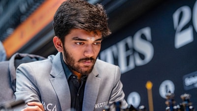 Indian GM D Gukesh becomes youngest ever challenger for world title (PTI) Indian GM D Gukesh becomes youngest ever challenger for world title (PTI)