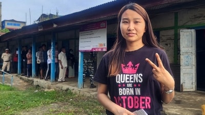 The affected polling stations where repolling is being conducted are Moirangkampu Sajeb Upper Primary School and S. Ibobi Primary School (East Wing), in the Khurai assembly constituency, four in Kshetrigao, one in Thongju, three in Uripok, and one in Konthoujam. (PTI) The affected polling stations where repolling is being conducted are Moirangkampu Sajeb Upper Primary School and S. Ibobi Primary School (East Wing), in the Khurai assembly constituency, four in Kshetrigao, one in Thongju, three in Uripok, and one in Konthoujam. (PTI)