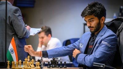 Gukesh D won FIDE Candidates 2024 in Toronto. (PTI) Gukesh D won FIDE Candidates 2024 in Toronto. (PTI)