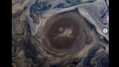 Storm on Jupiter. (Instagram/@NASA) Storm on Jupiter. (Instagram/@NASA)