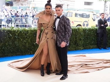 Priyanka Chopra and Nick Jonas' first appearance together Priyanka Chopra and Nick Jonas' first appearance together