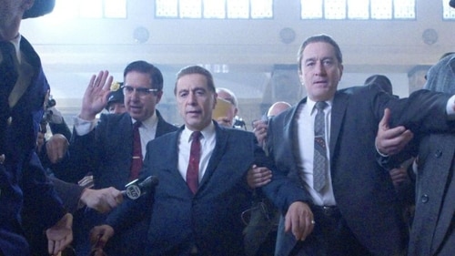Al Pacino and Robert De Niro in a still from The Irishman. Al Pacino and Robert De Niro in a still from The Irishman.