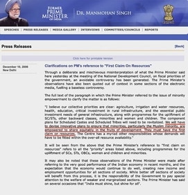 The PMO had issued a clarification regarding the statement the next day. (PMO Archives/Altered by The Quint) The PMO had issued a clarification regarding the statement the next day. (PMO Archives/Altered by The Quint)