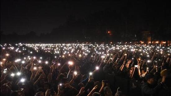Varsities signed an undertaking to follow police guidelines to curb incidents of molestation at fests. (HT Archive)