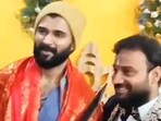 Vijay Deverakonda attended Ravi's reception. Vijay Deverakonda attended Ravi's reception.