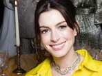 Anne Hathaway also shared a solo photo from the Bulgari gala. Anne Hathaway also shared a solo photo from the Bulgari gala.