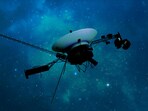 Voyager 1 was launched on September 5, 1977.(Artistic expression/ NASA/JPL-Caltech)