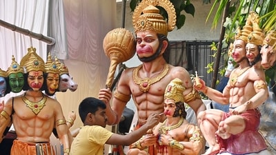 Hanuman Jayanti occurs on the full moon day of Shukla Paksha during the month of Chaitra. (ANI) Hanuman Jayanti occurs on the full moon day of Shukla Paksha during the month of Chaitra. (ANI)