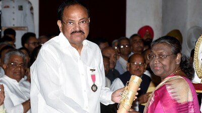 M Venkaiah Naidu (Public Affairs, Andhra Pradesh): M Venkaiah Naidu is a veteran Indian politician who has served as the Vice President of India from 2017 to 2022.&nbsp; (ANI)