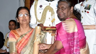 Bindeshwar Pathak (Posthumous, Social Work, Bihar): Bindeshwar Pathak was a renowned Indian social worker and the founder of Sulabh International, an organization that works towards promoting sanitation and hygiene in India.&nbsp; (ANI)