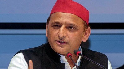 Akhilesh also targeted the UP government over repeated paper leaks . (HT FILE)