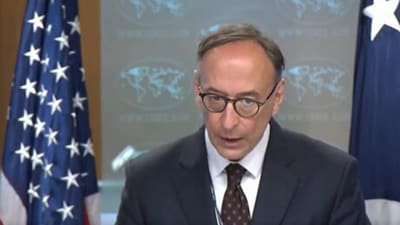 The press conference came after US Secretary of State Antony Blinken released the annual Country Reports on Human Rights Practices. (Screengrab)