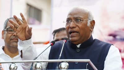 Congress president Mallikarjun Kharge (ANI) Congress president Mallikarjun Kharge (ANI)