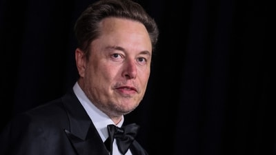 Elon Musk arrives at the Tenth Breakthrough Prize Ceremony at the Academy Museum of Motion Pictures in Los Angeles, California. (AFP) Elon Musk arrives at the Tenth Breakthrough Prize Ceremony at the Academy Museum of Motion Pictures in Los Angeles, California. (AFP)