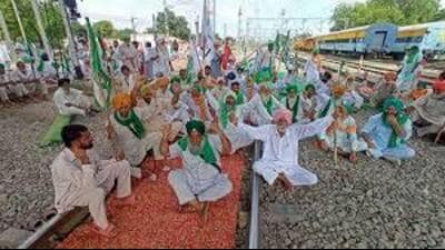 Farmer leader Tejveer Panjokhara said the protests will continue until their comrades are released. (HT file photo for representation) Farmer leader Tejveer Panjokhara said the protests will continue until their comrades are released. (HT file photo for representation)