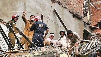 Part of house collapses in Delhi amid strong winds; 8 injured (Representational image) Part of house collapses in Delhi amid strong winds; 8 injured (Representational image)