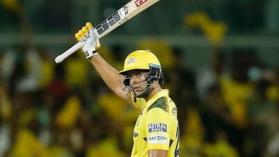 Shivam Dube smashed 22-ball fifty against LSG at Chepauk on Tuesday night. (AP) Shivam Dube smashed 22-ball fifty against LSG at Chepauk on Tuesday night. (AP)