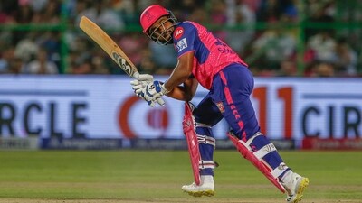 Sanju Samson has led Rajasthan Royals to seven wins in eight matches this season thus far. (AP) Sanju Samson has led Rajasthan Royals to seven wins in eight matches this season thus far. (AP)