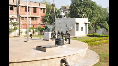 Municipal commissioner Anindita Mitra accorded the approval to close 17 tubewells on Monday after a report was submitted by a team of expert engineers of MC. (HT file)