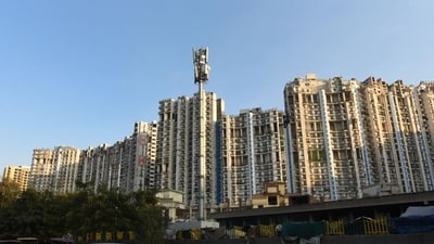 NBCC Ltd, the government’s construction arm, said on April 23 that it had secured projects worth ₹23,500 crore during the 2023-24 fiscal year. (Virendra Singh Gosain/HT PHOTO) NBCC Ltd, the government’s construction arm, said on April 23 that it had secured projects worth ₹23,500 crore during the 2023-24 fiscal year. (Virendra Singh Gosain/HT PHOTO)