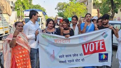 On Tuesday, a rally was taken out by the group in parts of the city raising catchy slogans, drawing the attention of the people and building instant connect. (HT Photo) On Tuesday, a rally was taken out by the group in parts of the city raising catchy slogans, drawing the attention of the people and building instant connect. (HT Photo)