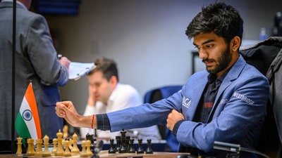 Grandmaster D. Gukesh of India (PTI) Grandmaster D. Gukesh of India (PTI)