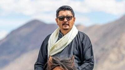 Tashi Gyalson joined the BJP after the BJP-PDP coalition government in the erstwhile state of J&k collapsed. (@tashi_gyalson) Tashi Gyalson joined the BJP after the BJP-PDP coalition government in the erstwhile state of J&k collapsed. (@tashi_gyalson)