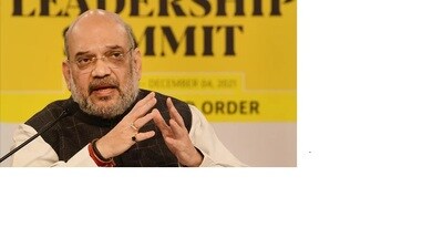 Union home minister Amit Shah will also inaugurate the Central Election Office of Varanasi Lok Sabha constituency at Tulsi Udyan in Mahmoorganj. (PTI File) Union home minister Amit Shah will also inaugurate the Central Election Office of Varanasi Lok Sabha constituency at Tulsi Udyan in Mahmoorganj. (PTI File)
