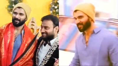 Vijay Deverakonda attended Ravi's reception. Vijay Deverakonda attended Ravi's reception.
