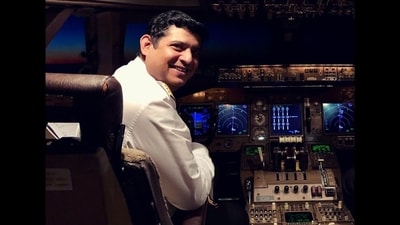 Pilot who flew Air India's Boeing 747. (X/@aero_sapien) Pilot who flew Air India's Boeing 747. (X/@aero_sapien)