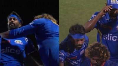 Did Hardik Pandya ignore Lasith Malinga during RR vs MI? Did Hardik Pandya ignore Lasith Malinga during RR vs MI?