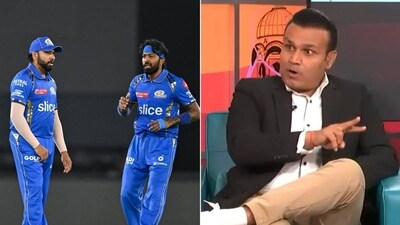 Virender Sehwag gave a sharp reply to Hardik Pandya's crictics Virender Sehwag gave a sharp reply to Hardik Pandya's crictics