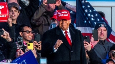 Donald Trump's Truth Social had applied for H-1B visa to hire foreign workers despite calling it 'very bad' for Americans (REUTERS)