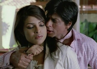 Priyanka Chopra and Shah Rukh Khan in Don Priyanka Chopra and Shah Rukh Khan in Don