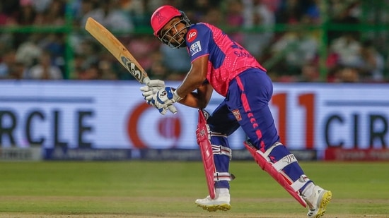 Sanju Samson has led Rajasthan Royals to seven wins in eight matches this season thus far. (AP)
