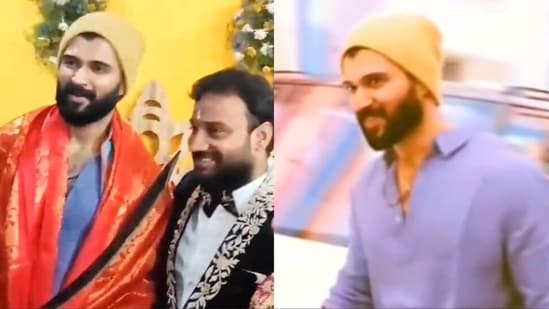 Vijay Deverakonda attended Ravi's reception.