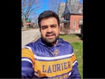 The image shows the Indian-origin man whose video on taking ‘free’ food at Canadian food banks went viral. The image shows the Indian-origin man whose video on taking ‘free’ food at Canadian food banks went viral.