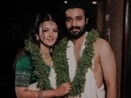 Aparna Das and Deepak Parambol married on Wednesday morning. Aparna Das and Deepak Parambol married on Wednesday morning.