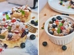Banana bread pudding can help us feel satiated, as well as satisfy the sweet tooth in us.(Kunal Kapur)